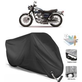 Coverplus Kawasaki W 800 Siyah Motosiklet Branda