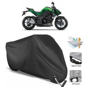 Coverplus Kawasaki Z 1000 Siyah Motosiklet Branda