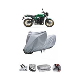 Coverplus Kawasaki Z 650 RS Gri Su Geçirmez Motosiklet Brandası