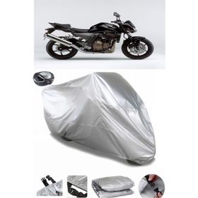 Coverplus Kawasaki Z 750 S Gri Arka Çanta Uyumlu Su Geçirmez Motosiklet Brandası
