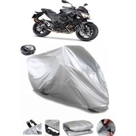 Coverplus Kawasaki Z 800 Gri Arka Çanta Uyumlu Su Geçirmez Motosiklet Brandası