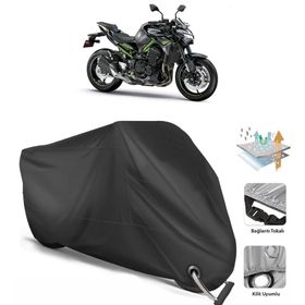 Coverplus Kawasaki Z 900 Siyah Motosiklet Branda