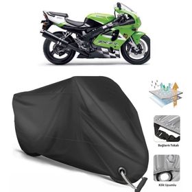 Coverplus Kawasaki ZX-7 R Siyah Motosiklet Branda