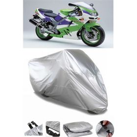 Coverplus Kawasaki ZX-9 R Gri Su Geçirmez Motosiklet Brandası