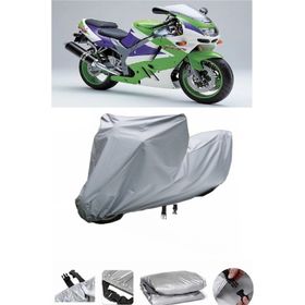 Coverplus Kawasaki ZX-9 R Gri Su Geçirmez Motosiklet Brandası