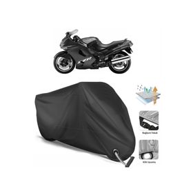 Coverplus Kawasaki ZZR 1100 Siyah Motosiklet Branda