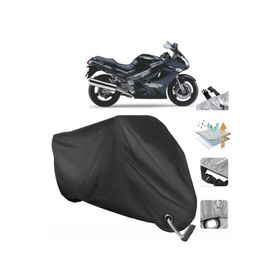 Coverplus Kawasaki ZZR 1200 Siyah Motosiklet Branda