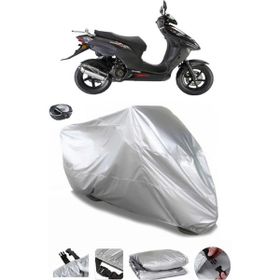 Coverplus Keeway ARN 150 Gri Arka Çanta Uyumlu Su Geçirmez Motosiklet Brandası