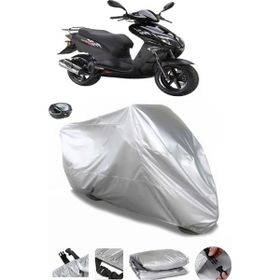 Coverplus Keeway Focus 150 Gri Arka Çanta Uyumlu Su Geçirmez Motosiklet Brandası