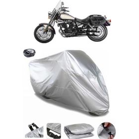 Coverplus Keeway Land Cruiser 250 Gri Arka Çanta Uyumlu Su Geçirmez Motosiklet Brandası
