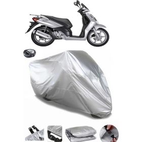 Coverplus Keeway Outlook 150 Gri Arka Çanta Uyumlu Motosiklet Brandası