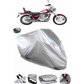 Coverplus Keeway Super Shadow 250 Arka Çanta Uyumlu Su Geçirmez Gri Motosiklet Branda