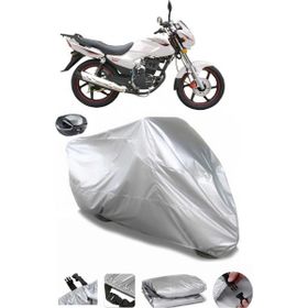 Coverplus Kral Motor Kaptan Gri Arka Çanta Uyumlu Su Geçirmez Motosiklet Brandası