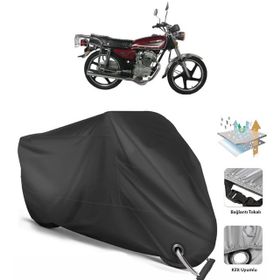 Coverplus Kral Motor KR-100-2 Siyah Motosiklet Branda