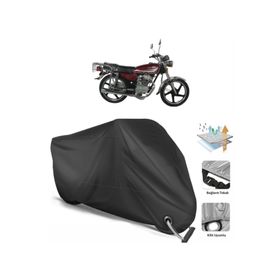 Coverplus Kral Motor KR-100-2 Siyah Motosiklet Branda