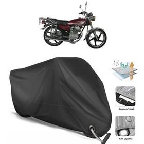 Coverplus Kral Motor KR-100-2 Siyah Motosiklet Branda
