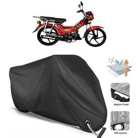 Coverplus Kral Motor KR-100-A Siyah Motosiklet Branda