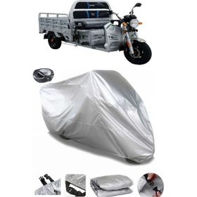 Coverplus Kral Motor KR-13 Gri Arka Çanta Uyumlu Motosiklet Brandası
