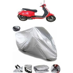 Coverplus Kral Motor KR-211 Rana 50 Gri Arka Çanta Uyumlu Motosiklet Brandası