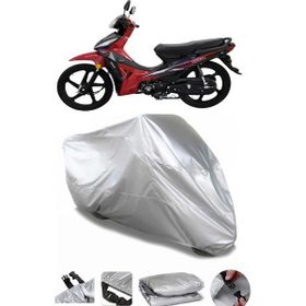 Coverplus Kral Motor KR-50 Burn Gri Su Geçirmez Motosiklet Brandası