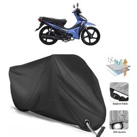 Coverplus Kral Motor KR-50 Capella Siyah Motosiklet Branda