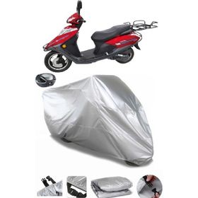 Coverplus Kral Motor Spica 50 Gri Arka Çanta Uyumlu Motosiklet Brandası