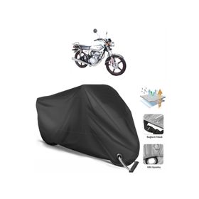 Coverplus KTBG22834 Kuba Cg 100 Km125-6 Siyah Motosiklet Branda