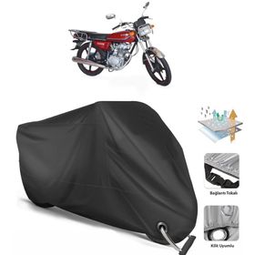 Coverplus KTBG22834 Kuba Cg 100 Km125-6 Siyah Motosiklet Branda
