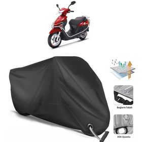 Coverplus KTBG22866 Kuba Matrix 150 Siyah Motosiklet Branda