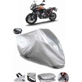 Coverplus KTM 1050 Adventure Gri Arka Çanta Uyumlu Motosiklet Brandası