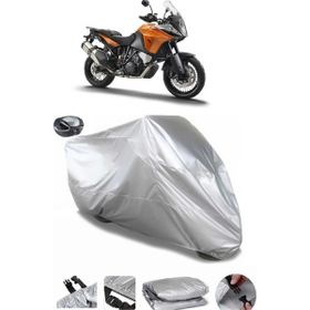 Coverplus Ktm 1190 Adventure Arka Çanta Uyumlu Su Geçirmez Gri Motosiklet Branda