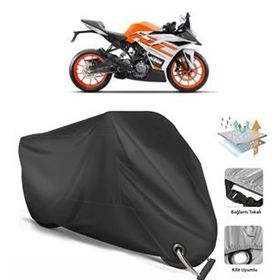 Coverplus KTM 125 RC Siyah Motosiklet Branda