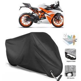 Coverplus KTM 200 RC Siyah Motosiklet Branda