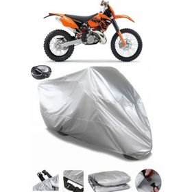 Coverplus KTM 250 EXC Gri Arka Çanta Uyumlu Motosiklet Brandası