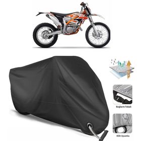Coverplus KTM 250 Freeride R Siyah Motosiklet Branda