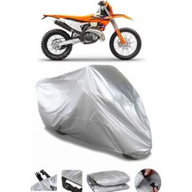 Coverplus KTM 300 EXC TPI Gri Su Geçirmez Motosiklet Brandası
