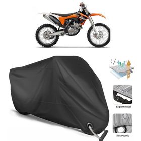 Coverplus KTM 350 SXF Siyah Motosiklet Branda
