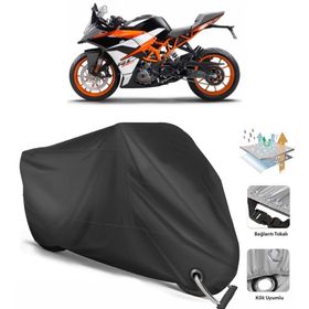 Coverplus KTM 390 RC Siyah Motosiklet Branda