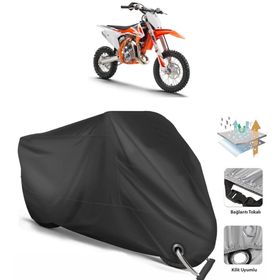 Coverplus KTM 65 SX Siyah Motosiklet Branda