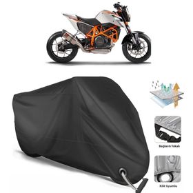 Coverplus KTM 690 Duke R Siyah Motosiklet Branda