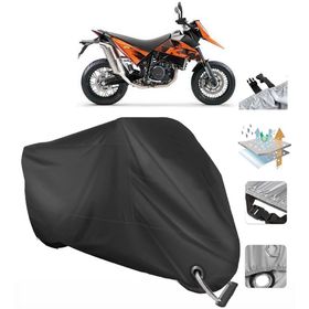Coverplus KTM 690 SM Siyah Motosiklet Branda