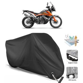 Coverplus KTM 790 Adventure Siyah Motosiklet Branda