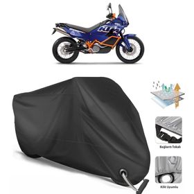 Coverplus KTM 990 Adventure Dakar Siyah Motosiklet Branda
