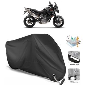 Coverplus KTM 990 Supermoto T Siyah Motosiklet Branda