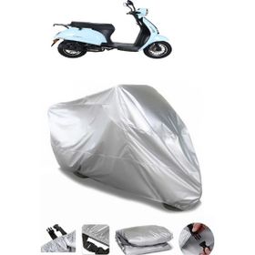 Coverplus Kuba Blueberry Gri Su Geçirmez Motosiklet Brandası