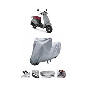 Coverplus Kuba Bluebird Gri Su Geçirmez Motosiklet Brandası