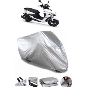 Coverplus Kuba Brilliant 125 Gri Su Geçirmez Motosiklet Brandası