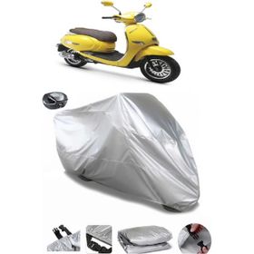 Coverplus Kuba Brilliant 125 Gri Su Geçirmez Motosiklet Brandası