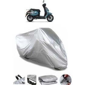 Coverplus Kuba Brilliant 50 Pro Gri Su Geçirmez Motosiklet Brandası