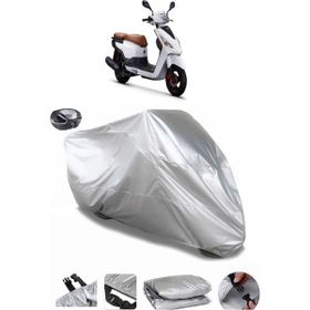 Coverplus Kuba Cargo Gri Arka Çanta Uyumlu Su Geçirmez Motosiklet Brandası